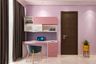 Pink And Purple Home Office – Livspace