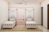 Pink Twin Kid's Bedroom - Livspace