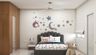 Cute Spacious Kids Bedroom - Livspace
