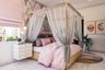 Kid's Bedroom Design with Canopy Bed - Livspace