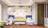 Twin Sharing Kid's Bedroom Design - Livspace