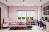 Pink Kid's Bedroom Design - Livspace