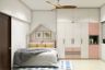 Pink Kids Bedroom - Livspace