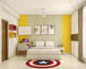Lively Yellow Kid's Bedroom - Livspace