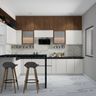 L-Shaped Kitchen Design - Livspace
