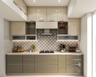 Spacious Kitchen Design Idea - Livspace