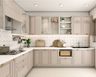 Convenient Modern Kitchen Design - Livspace