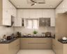 Modular L-Shaped Kitchen - Livspace