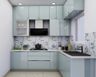 Modern L-Shaped Kitchen- Livspace