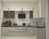 Convenient L-Shaped Kitchen Design - Livspace