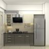 Parallel Kitchen Design - Livspace