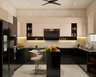 Open Modular Kitchen - Livspace