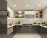 U-shaped Kitchen Design - Livspace
