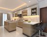 Beige Toned Modular Kitchen - Livspace