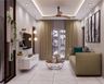 Living Room With False Ceiling - Livspace