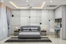 Contemporary Grey Master Bedroom – Livspace