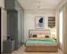 Compact Master Bedroom Design - Livspace