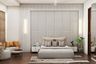 Master Bedroom Design With Chic Grey Look - Livspace