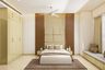 Master Bedroom With Beige Wardrobe – Livspace