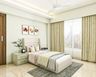 Modern Master Bedroom In Beige - Livspace