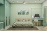Green Master Bedroom Design - Livspace