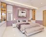 Lavender Master Bedroom Design - Livspace