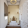 Compact Pooja Room Design - Livspace