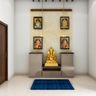 Compact Pooja Room Design - Livspace