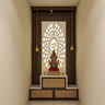 Modern Pooja Room Design - Livspace
