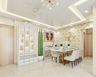 White Coloured Pooja Room - Livspace