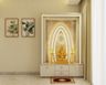 Modern Compact Pooja Room - Livspace