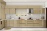 Beige Kitchen Design – Livspace