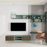 Compact TV Unit Design - Livspace