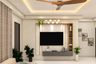 TV Unit With Marble Details - Livspace