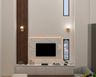 Wall-Mounted TV Unit Design - Livspace
