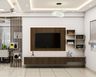 Traditional TV Unit Design - Livspace