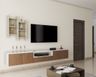 Spacious TV Unit Design - Livspace