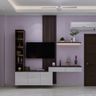 Spacious TV Unit Design - Livspace