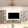 Modern TV Unit Design - Livspace
