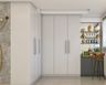 Sleek L-Shaped Wardrobe - Livspace