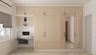 Contemporary Beige-Toned Wardrobe Design - Livspace