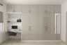 Grey Wardrobe Design - Livspace
