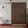 Dark Wooden Wardrobe Design - Livspace