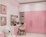 Pink Wardrobe Design - Livspace