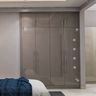 Glossy Spacious Wardrobe - Livspace