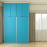 Modern Blue Wardrobe - Livspace