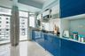 9x5 Ft Kingfisher Blue India Kitchen with Granite Countertop - Livspace
