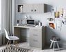 Grey Home Office Design