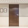 Swing Single Door Design with Suede Finish
