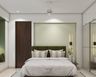 Guest Bedroom Design with Sliding Wardrobe